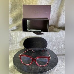 Tom Ford Burgundy Women's Glasses KIT ASTUCCIO RIGID
O B8 DONNA new w/ all